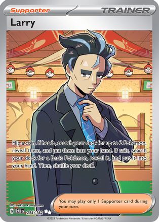 Larry (235/182) [Scarlet & Violet: Paradox Rift]-1