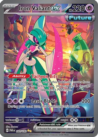 Iron Valiant ex (249/182) [Scarlet & Violet: Paradox Rift]-1
