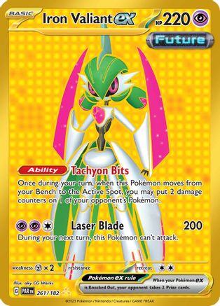 Iron Valiant ex (261/182) [Scarlet & Violet: Paradox Rift]-1