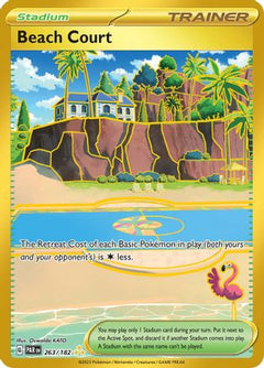 Beach Court (263/182) [Scarlet & Violet: Paradox Rift]-1