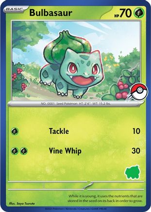 Bulbasaur (Blue Border) [My First Battle]-1