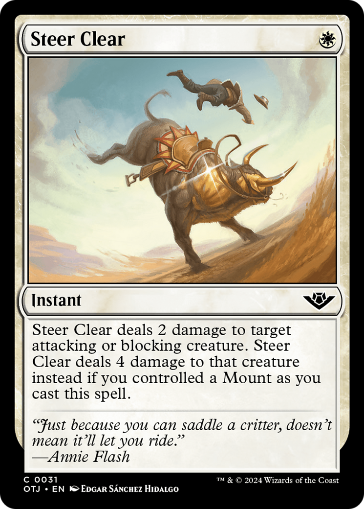 Steer Clear [Outlaws of Thunder Junction]-1
