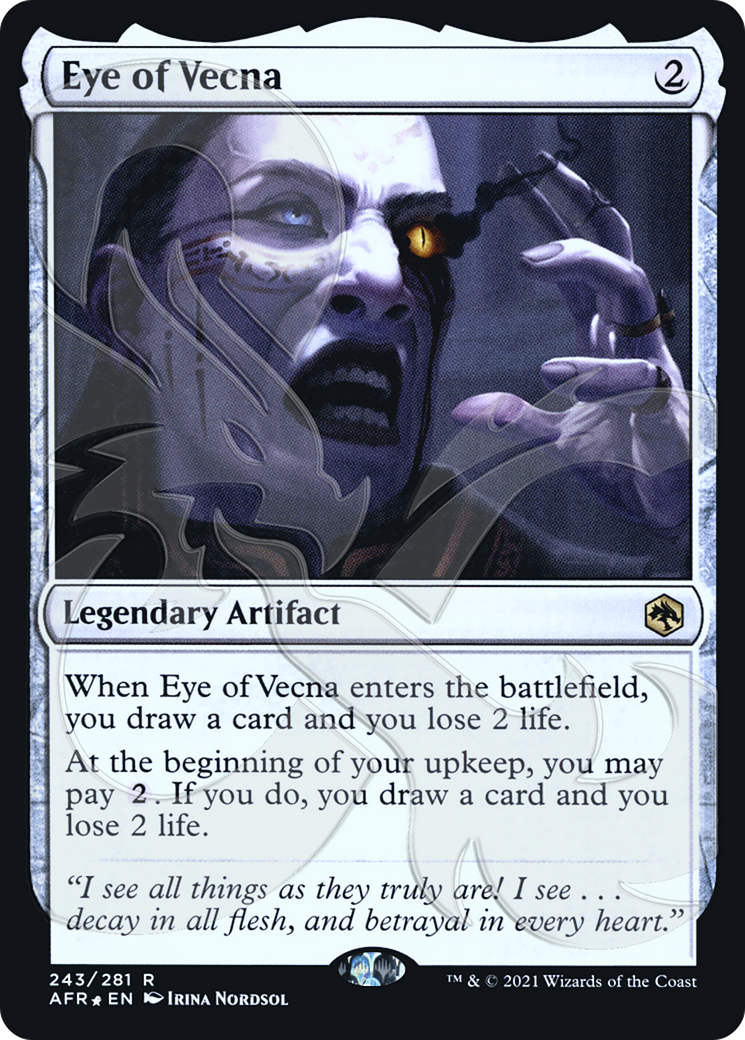 Eye of Vecna (Ampersand Promo) [Dungeons & Dragons: Adventures in the Forgotten Realms Promos]-1