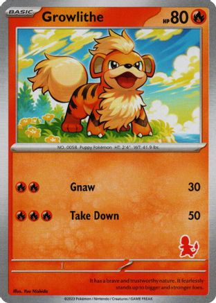Growlithe [My First Battle]-1