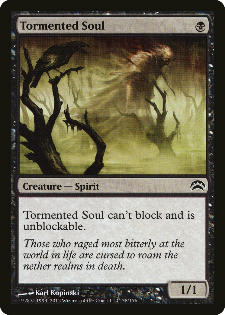 Tormented Soul (PC2-038) - Planechase 2012 Foil-1