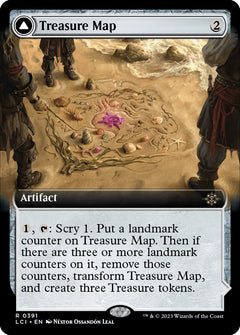 Treasure Map // Treasure Cove (Extended Art) [The Lost Caverns of Ixalan]-1