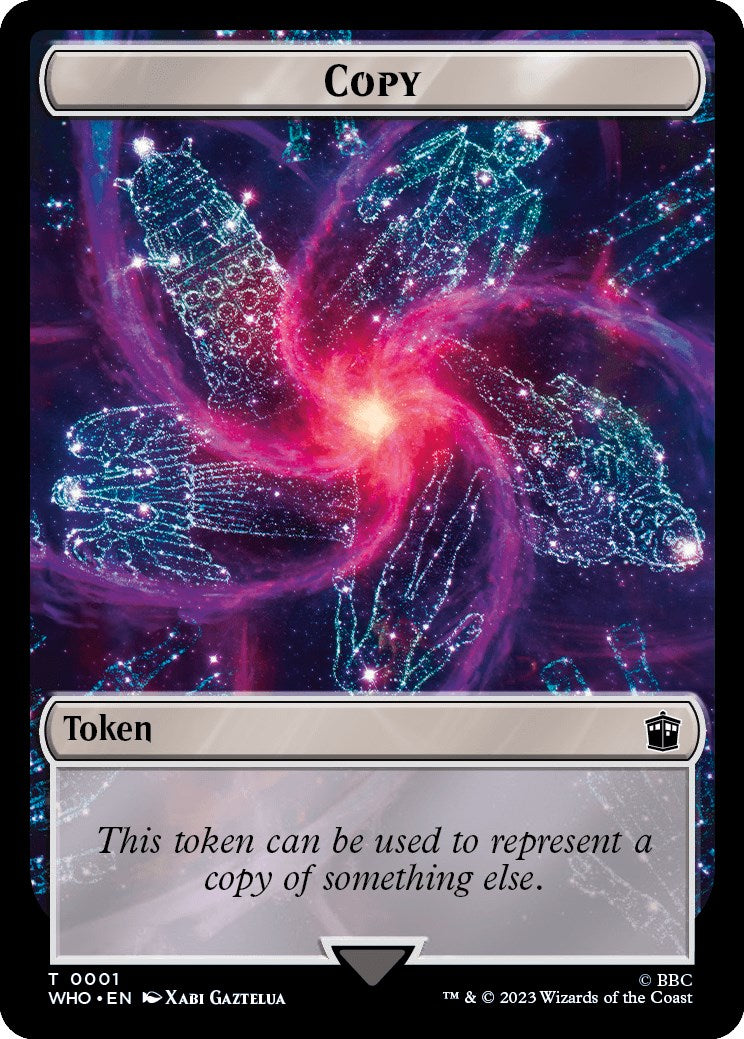 Copy // Alien Double-Sided Token [Doctor Who Tokens]-1