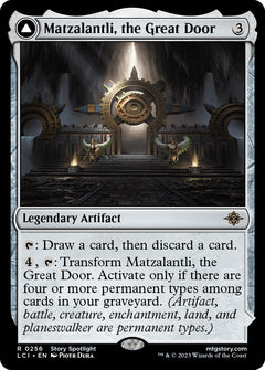 Matzalantli, the Great Door // The Core [The Lost Caverns of Ixalan]-1