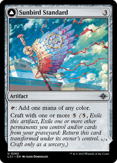 Sunbird Standard // Sunbird Effigy [The Lost Caverns of Ixalan]-1