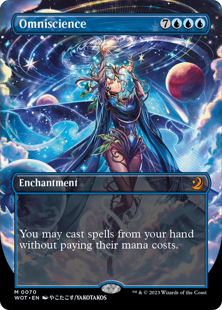 Omniscience (Anime Borderless) [Wilds of Eldraine: Enchanting Tales]-1