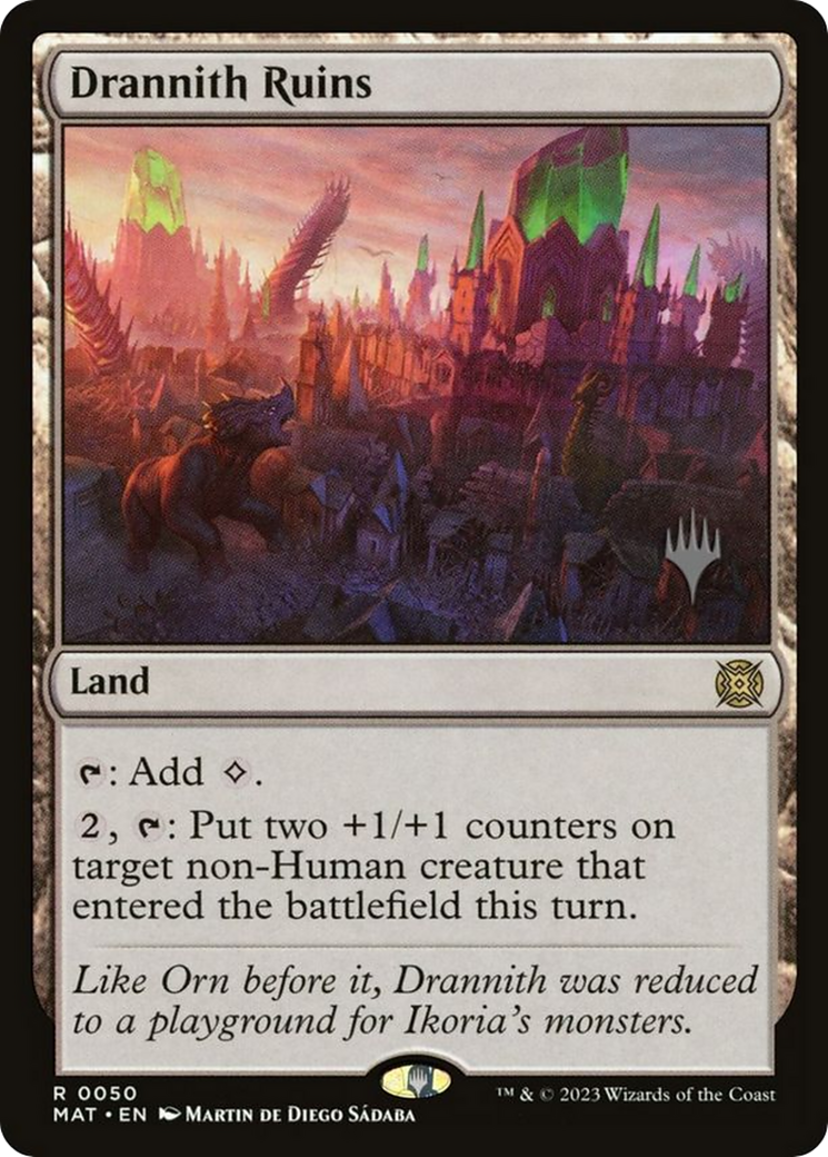 Drannith Ruins (Promo Pack) [The Lost Caverns of Ixalan Promos]-1