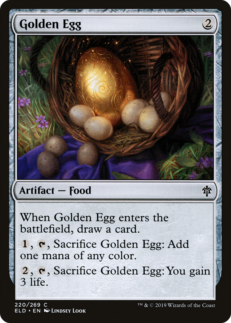 Golden Egg [Throne of Eldraine]-1