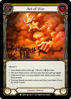 Art of War (Cold Foil) [JDG015] (Promo)  Cold Foil-1