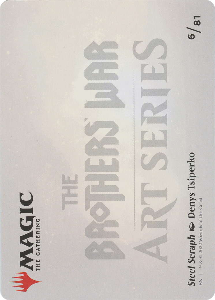Steel Seraph // Steel Seraph (ABRO-006) - The Brothers' War Art Series (Borderless)-2