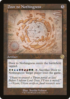 Door to Nothingness (Retro Schematic) [The Brothers' War Retro Artifacts]-1
