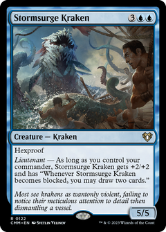 Stormsurge Kraken [Commander Masters]-1