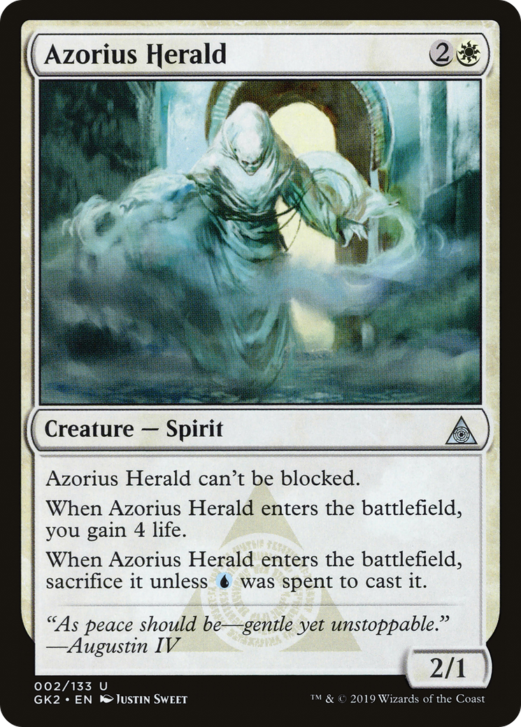 Azorius Herald [Ravnica Allegiance Guild Kit]-1