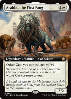 Arahbo, the First Fang (Extended Art) [Foundations]-1