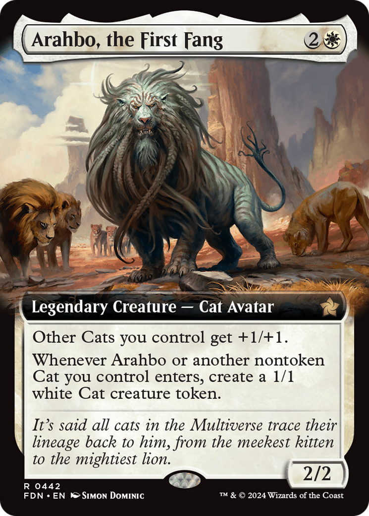 Arahbo, the First Fang (Extended Art) [Foundations]-1