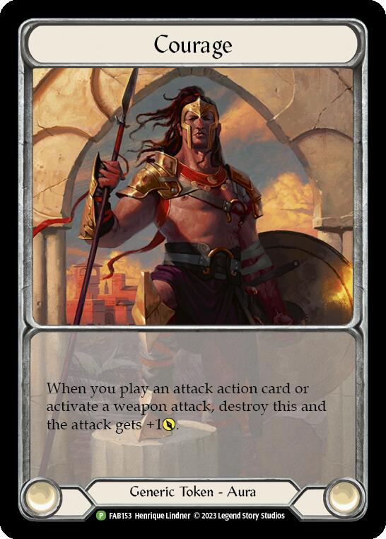 Courage [FAB153] (Promo)  Cold Foil-1