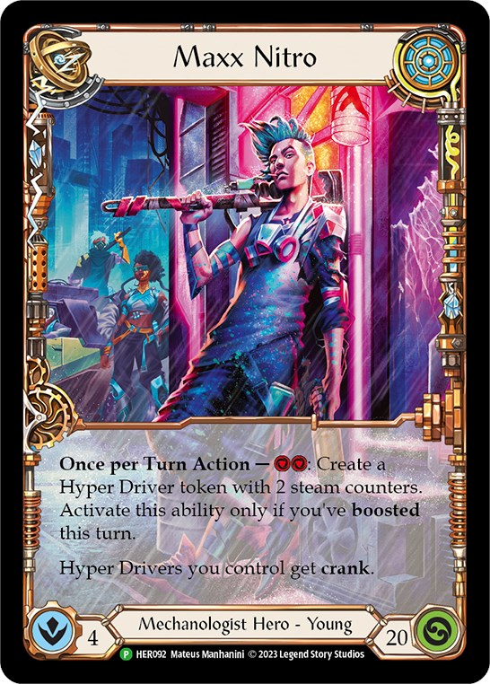 Maxx Nitro [HER092] (Promo)  Cold Foil-1