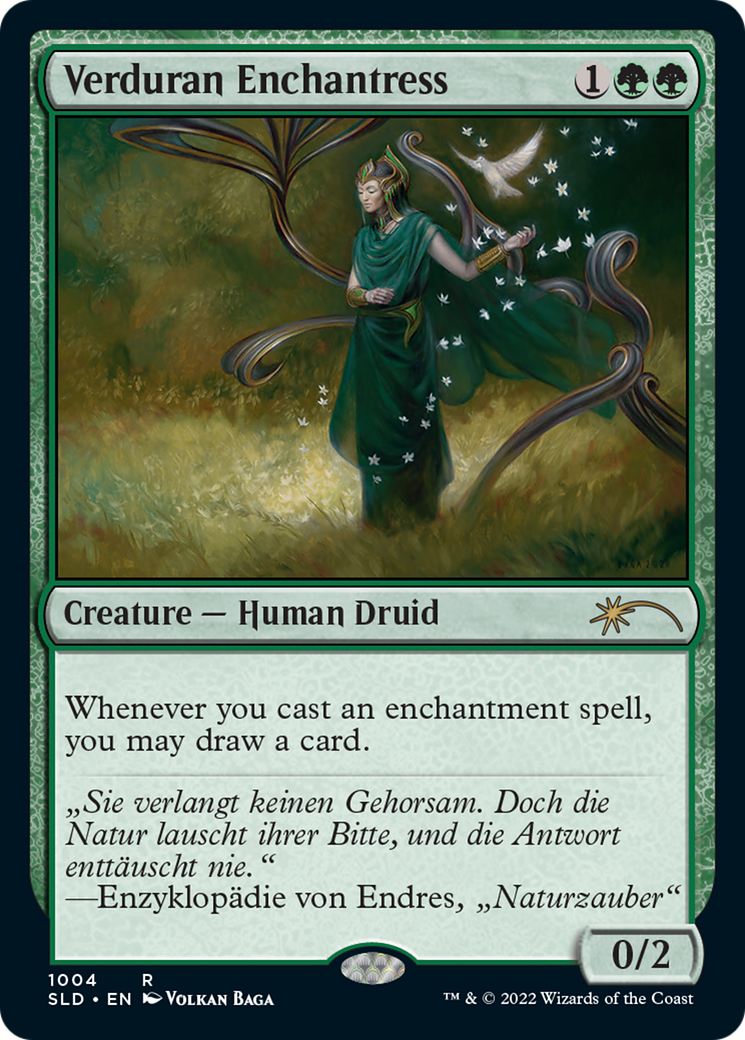 Verduran Enchantress (SLD-1004) - Secret Lair Drop-1