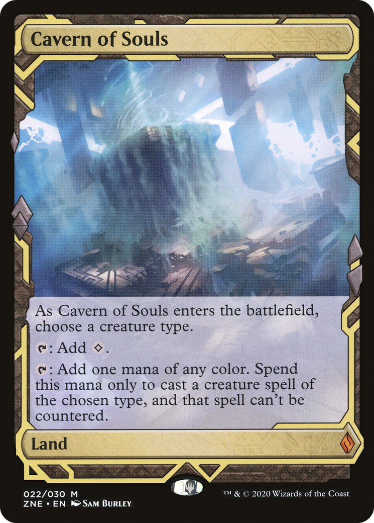 Cavern of Souls (Expeditions) [Zendikar Rising Expeditions]-1