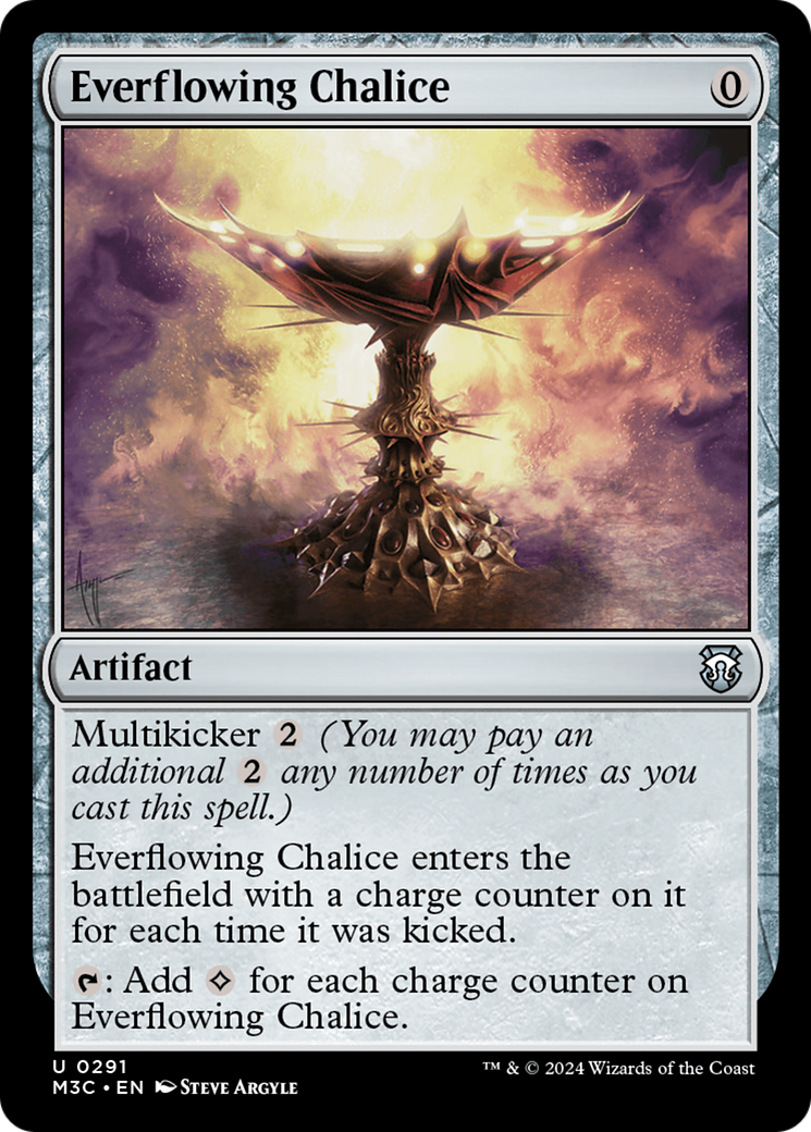 Everflowing Chalice [Modern Horizons 3 Commander]-1