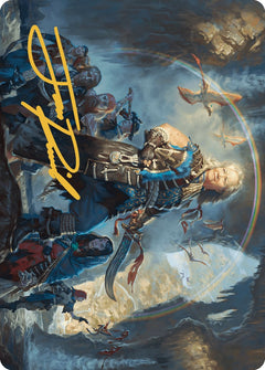 Admiral Brass, Unsinkable Art Card (Gold-Stamped Signature) [The Lost Caverns of Ixalan Art Series]-1