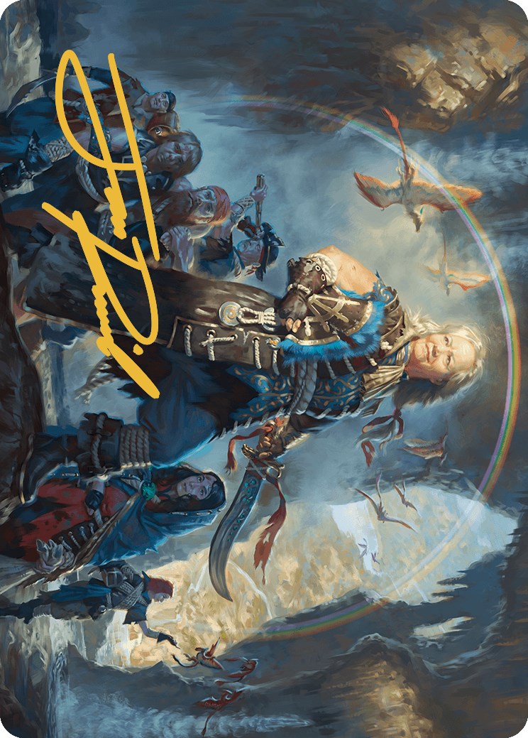 Admiral Brass, Unsinkable Art Card (Gold-Stamped Signature) [The Lost Caverns of Ixalan Art Series]-1