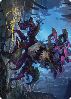 Deathcap Marionette Art Card (Gold-Stamped Signature) [The Lost Caverns of Ixalan Art Series]-2