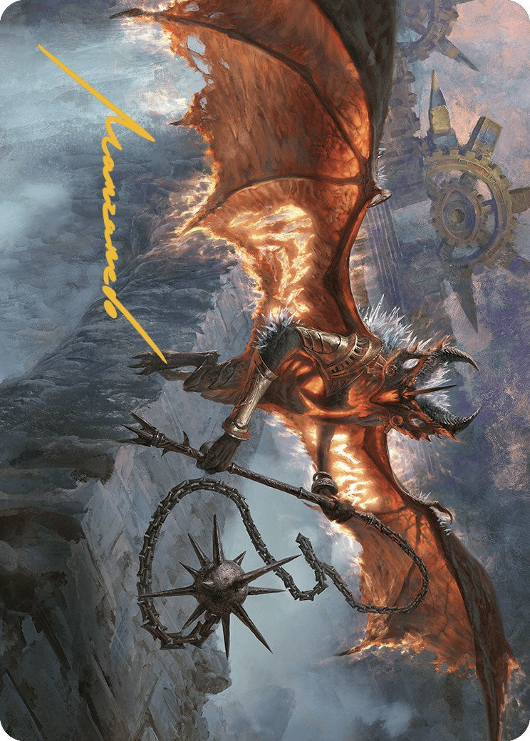 Bloodletter of Aclazotz Art Card (15/81) (Gold-Stamped Signature) [The Lost Caverns of Ixalan Art Series]-1