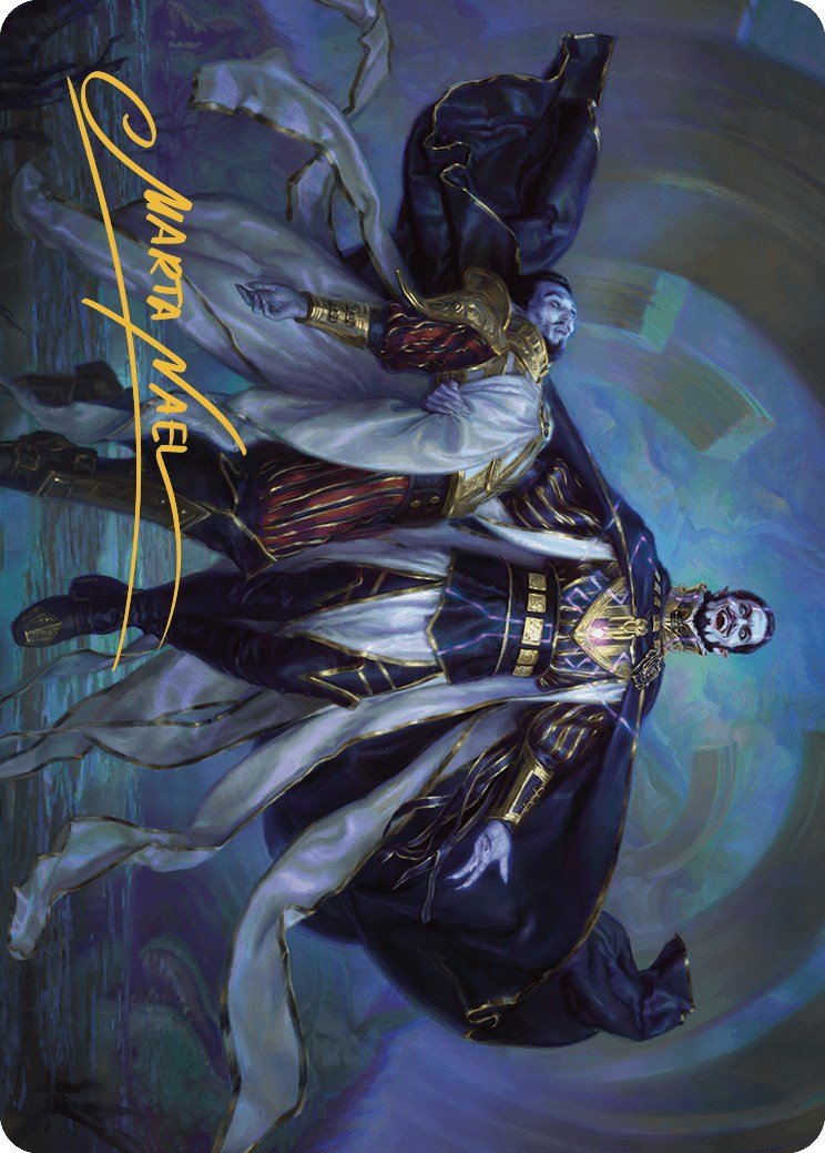 Vito, Fanatic of Aclazotz Art Card (Gold-Stamped Signature) [The Lost Caverns of Ixalan Art Series]-2