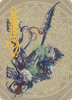 Kutzil, Malamet Exemplar Art Card (Gold-Stamped Signature) [The Lost Caverns of Ixalan Art Series]-1