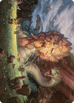 Ojer Kaslem, Deepest Growth Art Card (30/81) (Gold-Stamped Signature) [The Lost Caverns of Ixalan Art Series]-1