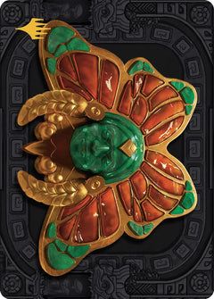 Ojer Kaslem, Deepest Growth Art Card (58/81) (Gold-Stamped Planeswalker Symbol) [The Lost Caverns of Ixalan Art Series]-1