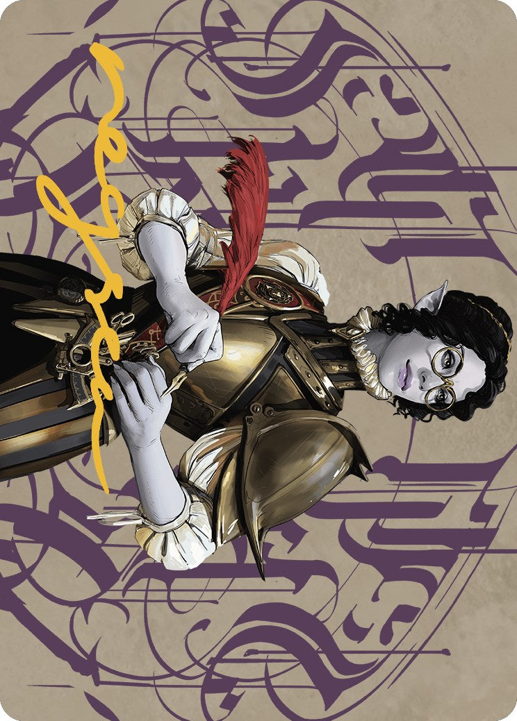 Amalia Benavides Aguirre Art Card (48/81) (Gold-Stamped Signature) [The Lost Caverns of Ixalan Art Series]-1