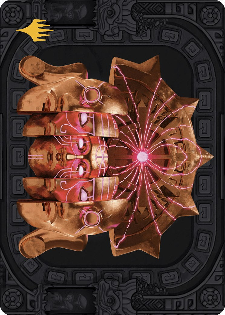 Ojer Taq, Deepest Foundation Art Card (56/81) (Gold-Stamped Planeswalker Symbol) [The Lost Caverns of Ixalan Art Series]-1