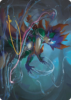 Nicanzil, Current Conductor Art Card (Gold-Stamped Signature) [The Lost Caverns of Ixalan Art Series]-1