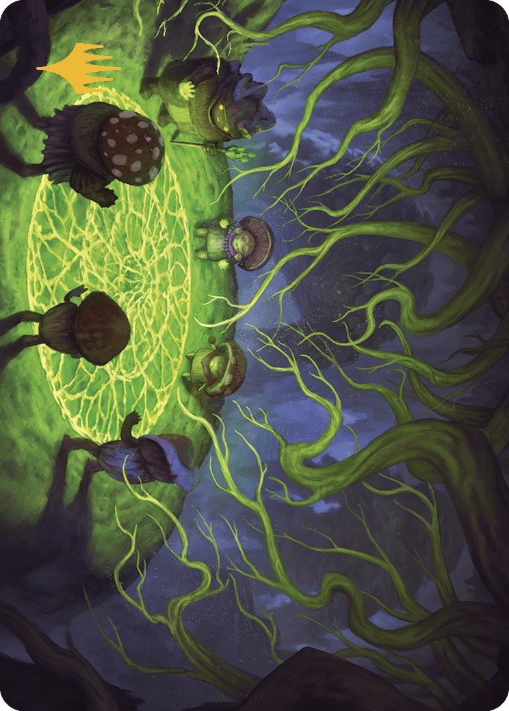 Growing Rites of Itlimoc Art Card (Gold-Stamped Planeswalker Symbol) [The Lost Caverns of Ixalan Art Series]-1