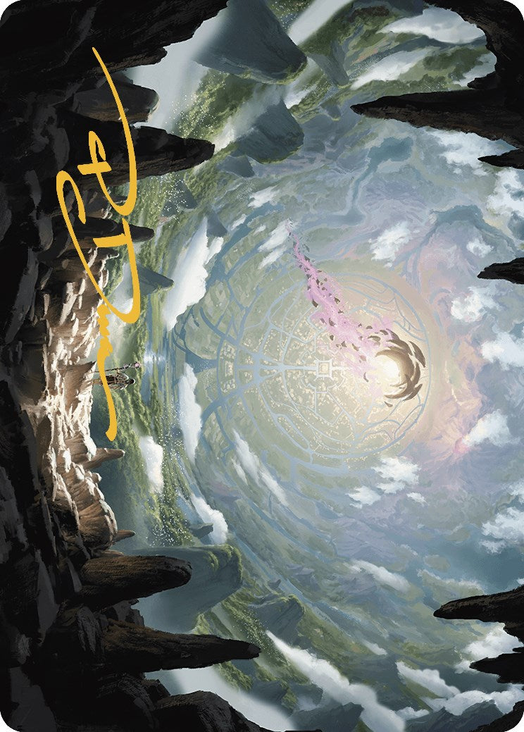 The Core Art Card (Gold-Stamped Signature) [The Lost Caverns of Ixalan Art Series]-2