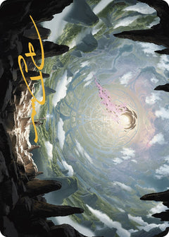 The Core Art Card (Gold-Stamped Signature) [The Lost Caverns of Ixalan Art Series]-2