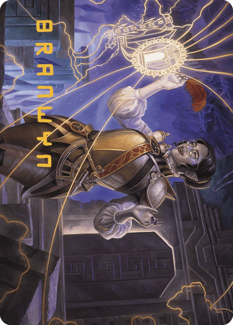 Amalia Benavides Aguirre Art Card (33/81) (Gold-Stamped Signature) [The Lost Caverns of Ixalan Art Series]-1