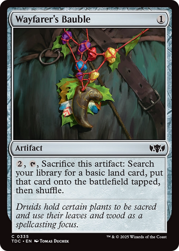 Wayfarer's Bauble [Tarkir: Dragonstorm Commander]-1