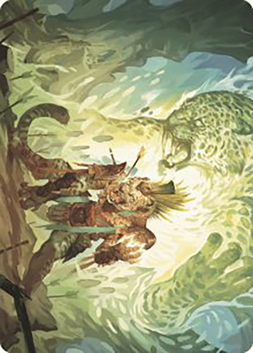 Might of the Ancestors Art Card [The Lost Caverns of Ixalan Art Series]-1