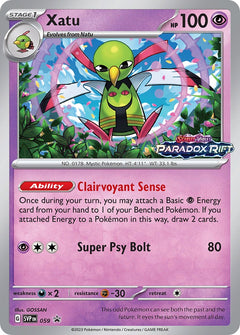 Xatu (059) [Scarlet & Violet: Black Star Promos]-1