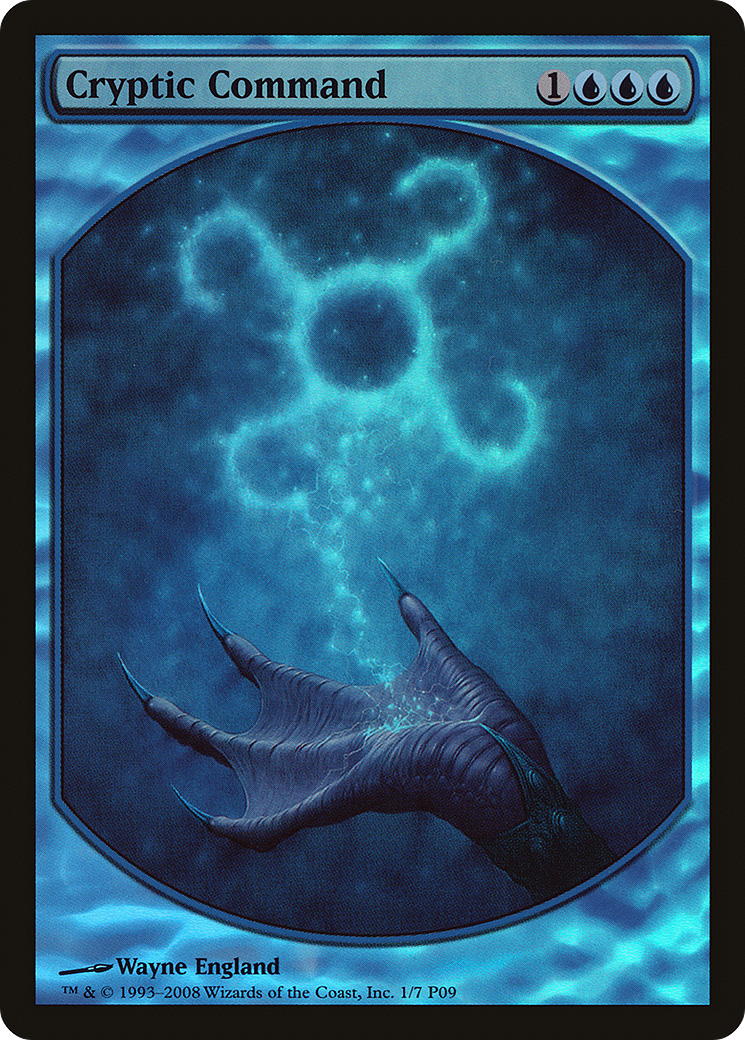 Cryptic Command [Magic Player Rewards 2009]-1
