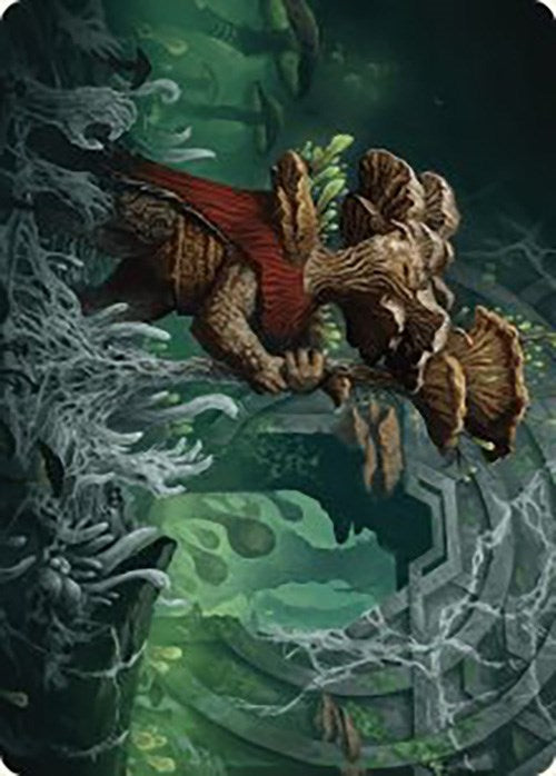 Tendril of the Mycotyrant Art Card [The Lost Caverns of Ixalan Art Series]-1