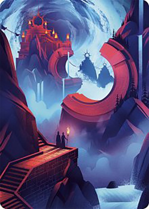 Mountain Art Card [The Lost Caverns of Ixalan Art Series]-1