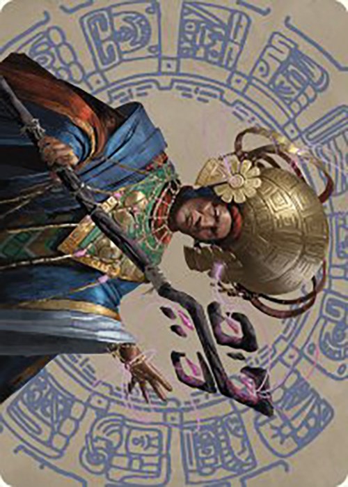 Akal Pakal, First Among Equals Art Card (46/81) [The Lost Caverns of Ixalan Art Series]-1